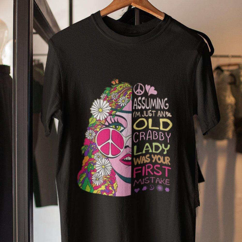 Assuming I_m Just An Old Lady White T-Shirt